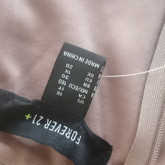 Plus Rose Gold Dress - Picture 7 of 11